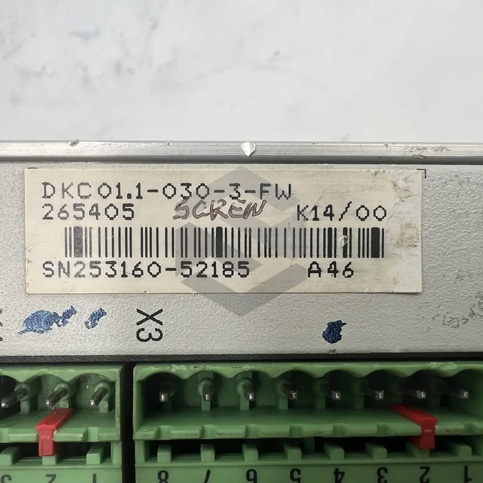 C image of DKC01.1-030-3-FW | Label