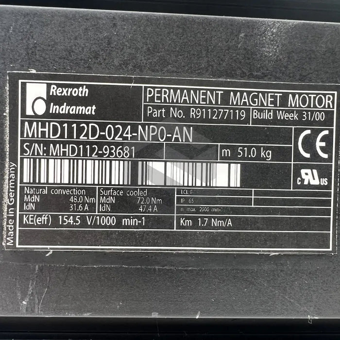 C image of MHD112D-024-NP0-AN | Label