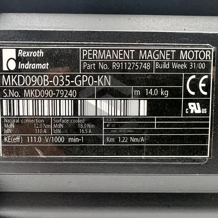 C image of MKD090B-035-GP0-KN | Label