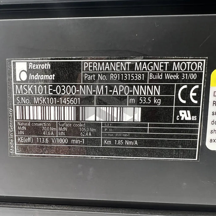 C image of MSK101E-0300-NN-M1-AP0-NNNN | Label